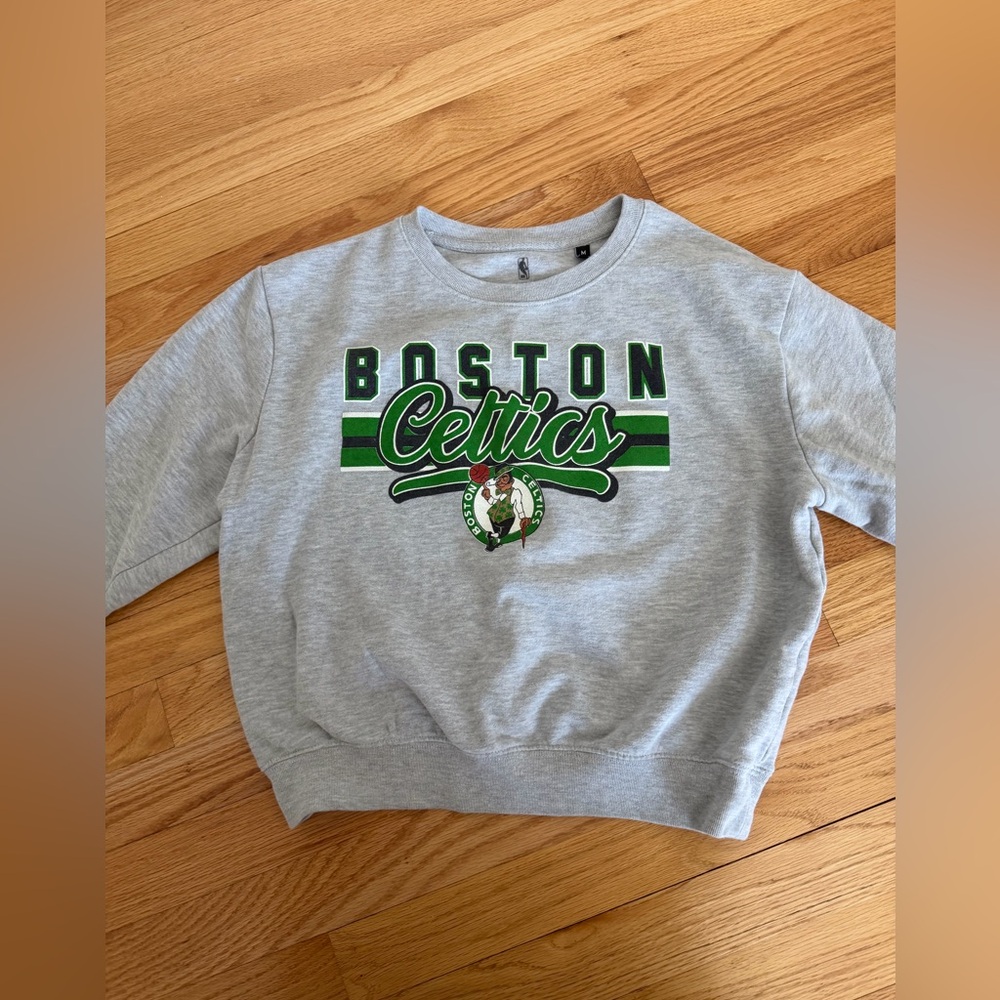 Boston Celtics Cropped Sweatshirt